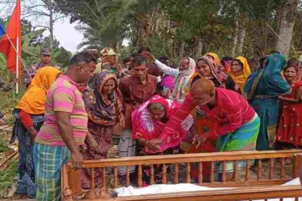 জিরো লাইনে শেষবার ভাইয়ের মুখ দেখলেন বাংলাদেশি বোনেরা