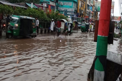 ফেনীতে ১৩৮ মিলিমিটার বৃষ্টি রেকর্ড