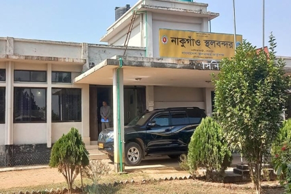 শেরপুরের নাকুগাঁও স্থলবন্দর আজ থেকে ৬ দিন বন্ধ