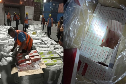 চট্টগ্রাম বন্দরে কনটেইনারে মিলল ৫০ লাখ পিস বিদেশি সিগারেট