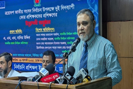 নির্বাচন কমিশনের বটম লাইন হলো পেশাদারিত্ব ও নিরপেক্ষতা : সিইসি