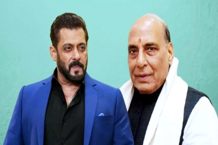 হঠাৎ প্রতিরক্ষামন্ত্রীর বাসভবনে সালমান খান, কী নিয়ে বৈঠক দুজনের?